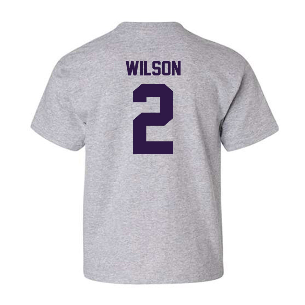 Kansas State - NCAA Men's Basketball : Exavier Wilson - Classic Shersey Youth T-Shirt-1
