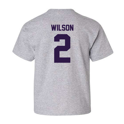 Kansas State - NCAA Men's Basketball : Exavier Wilson - Classic Shersey Youth T-Shirt-1