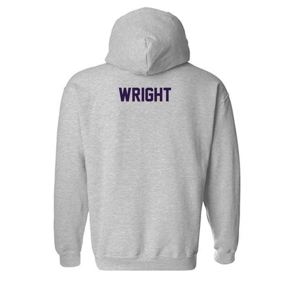 Kansas State - NCAA Women's Track & Field : Delaney Wright - Classic Shersey Hooded Sweatshirt-1