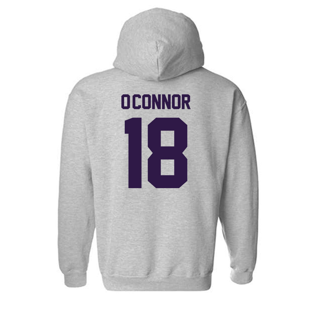 Kansas State - NCAA Baseball : Keegan O'Connor - Classic Shersey Hooded Sweatshirt-1