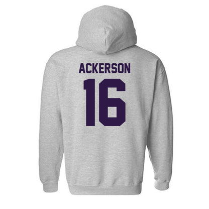 Kansas State - NCAA Football : Dj Ackerson - Classic Shersey Hooded Sweatshirt-1
