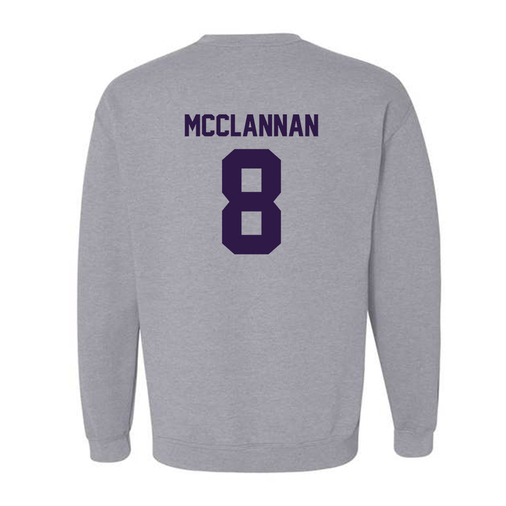 Kansas State - NCAA Football : Simon McClannan - Classic Shersey Crewneck Sweatshirt-1