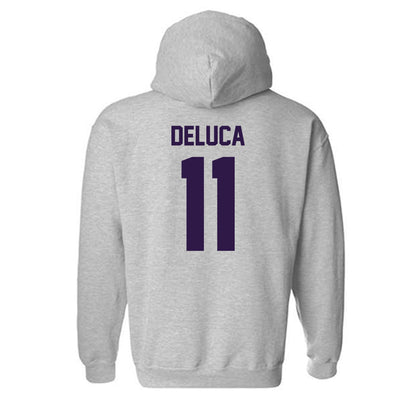 Kansas State - NCAA Women's Soccer : Emerson DeLuca - Classic Shersey Hooded Sweatshirt-1