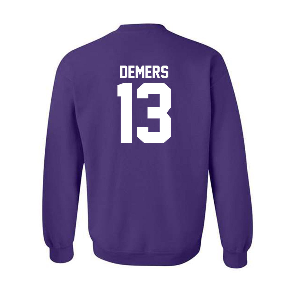 Kansas State - NCAA Women's Soccer : Gabby DeMers - Classic Shersey Crewneck Sweatshirt-1