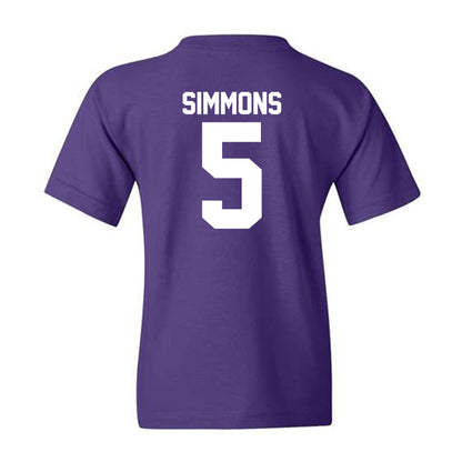 Kansas State - NCAA Women's Soccer : Sophie Simmons - Youth T-Shirt