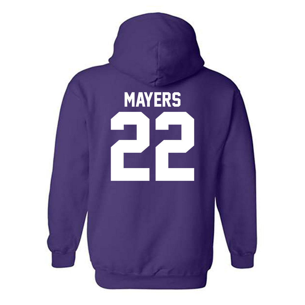 Kansas State - NCAA Women's Soccer : Langley Mayers - Classic Shersey Hooded Sweatshirt-1