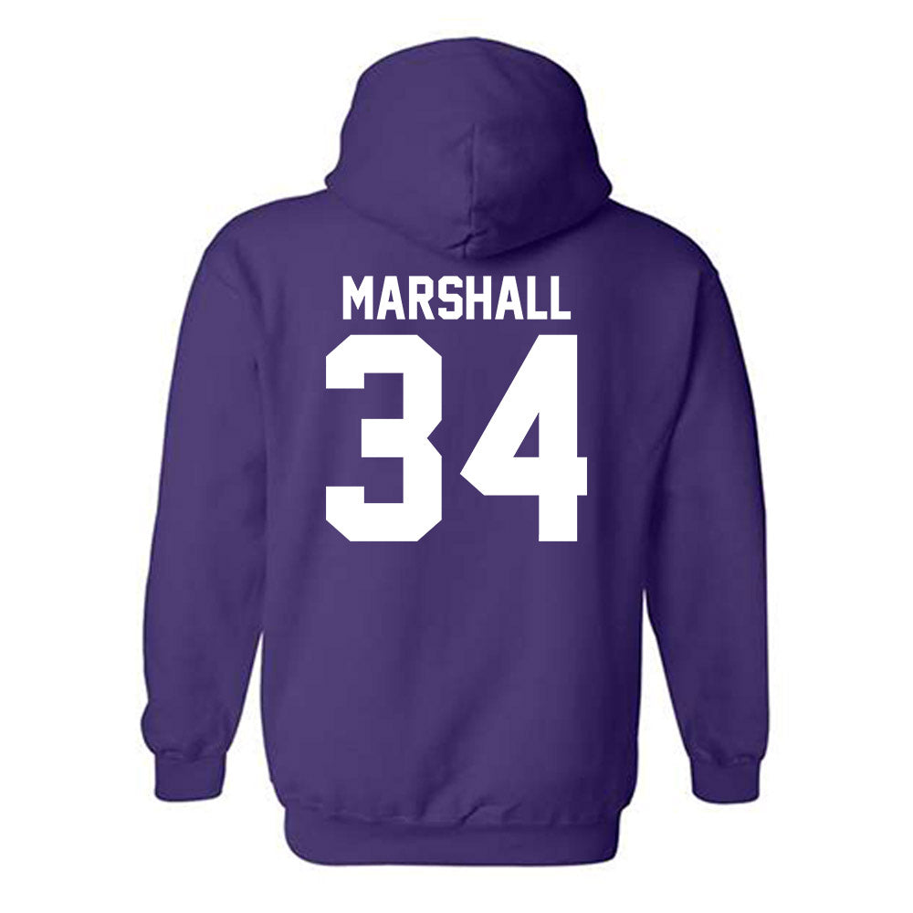 Kansas State - NCAA Women's Soccer : Allison Marshall - Classic Shersey Hooded Sweatshirt-1