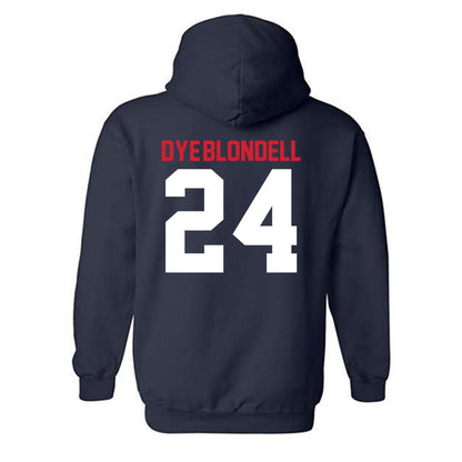 Gonzaga - NCAA Women's Soccer : Addison Dye-Blondell - Classic Shersey Hooded Sweatshirt-1