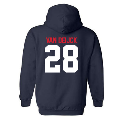 Gonzaga - NCAA Men's Soccer : Jelle van Deijck - Classic Shersey Hooded Sweatshirt