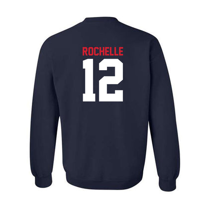 Gonzaga - NCAA Men's Soccer : Talan Rochelle - Classic Shersey Crewneck Sweatshirt