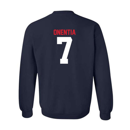 Gonzaga - NCAA Men's Soccer : Geremi Onentia - Classic Shersey Crewneck Sweatshirt-1