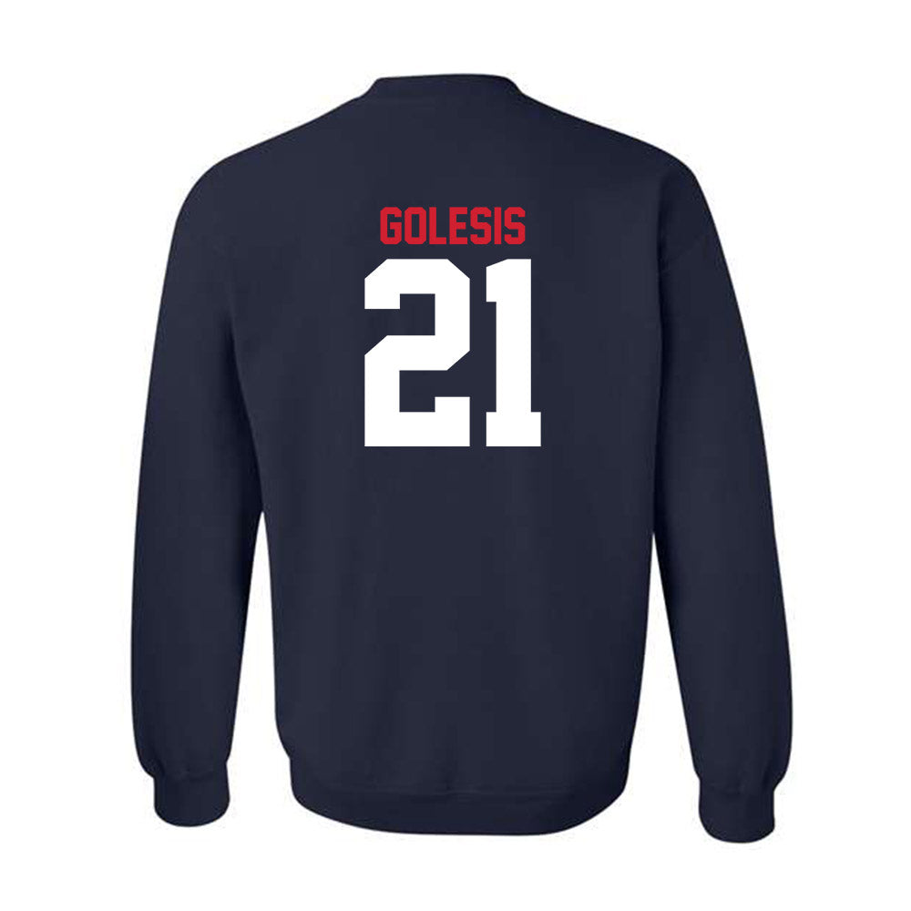 Gonzaga - NCAA Men's Soccer : Nico Golesis - Classic Shersey Crewneck Sweatshirt-1