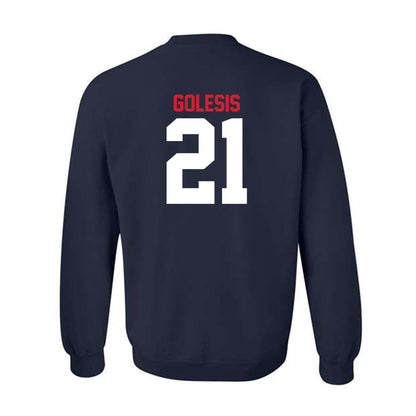 Gonzaga - NCAA Men's Soccer : Nico Golesis - Classic Shersey Crewneck Sweatshirt-1