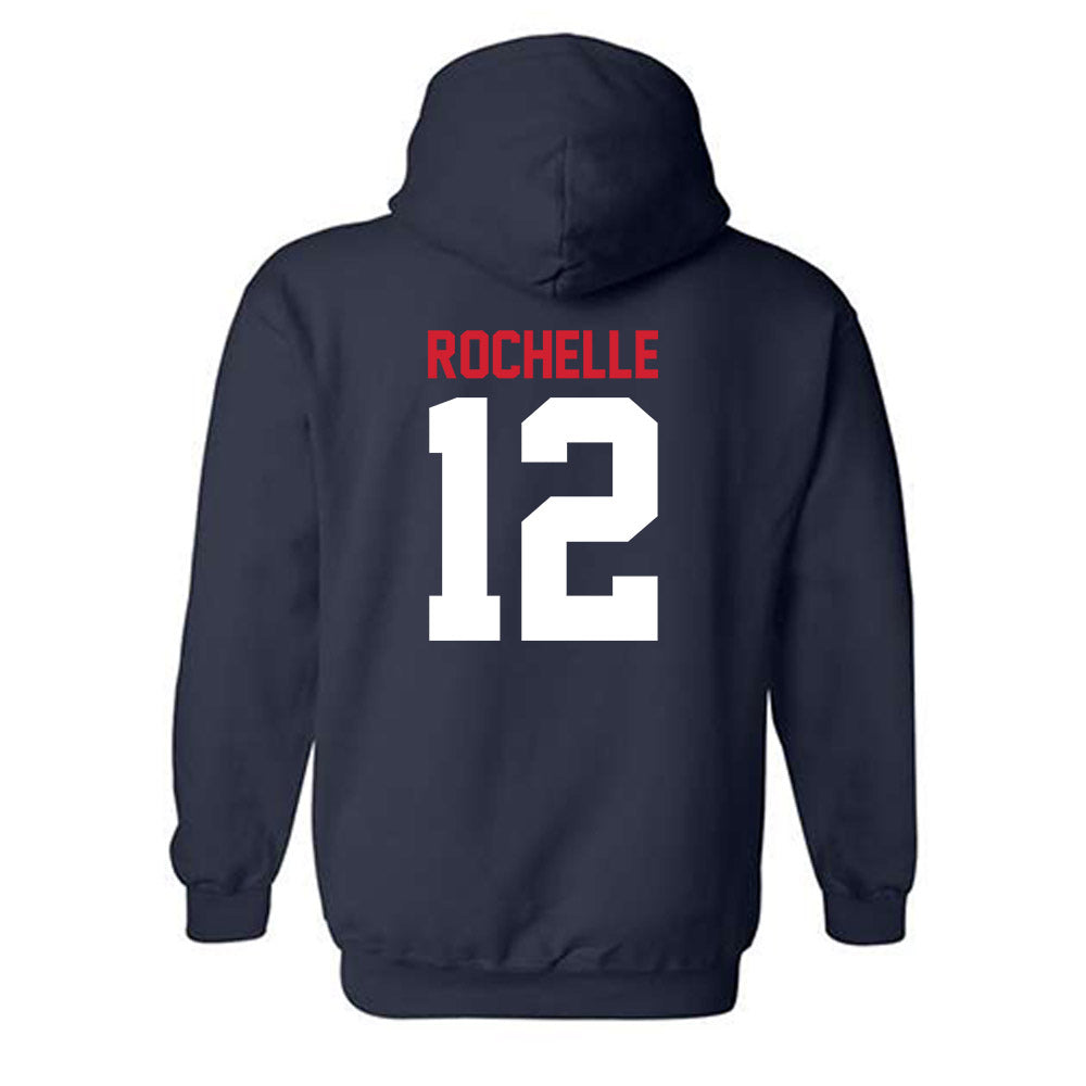 Gonzaga - NCAA Men's Soccer : Talan Rochelle - Classic Shersey Hooded Sweatshirt