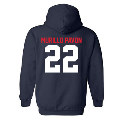 Gonzaga - NCAA Men's Soccer : Carlos Murillo Pavon - Classic Shersey Hooded Sweatshirt-1