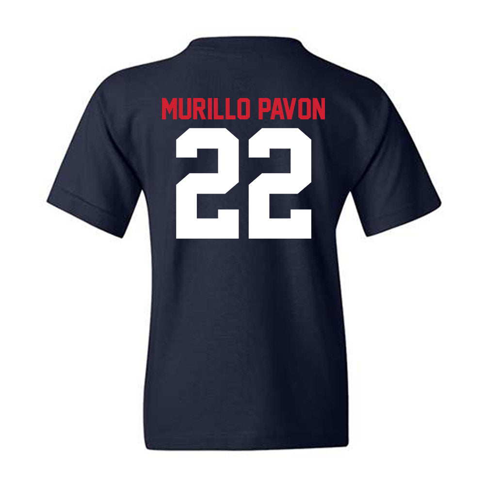 Gonzaga - NCAA Men's Soccer : Carlos Murillo Pavon - Classic Shersey Youth T-Shirt-1