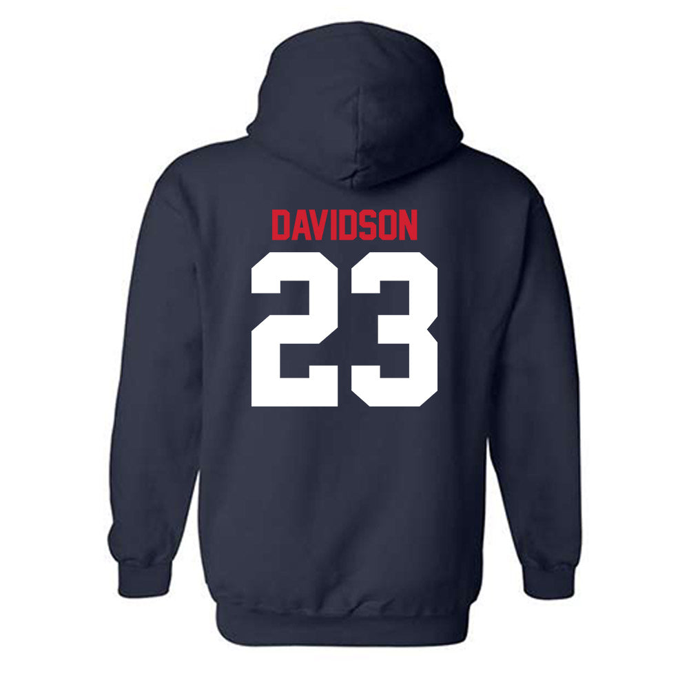Gonzaga - NCAA Women's Soccer : piper davidson - Classic Shersey Hooded Sweatshirt-1