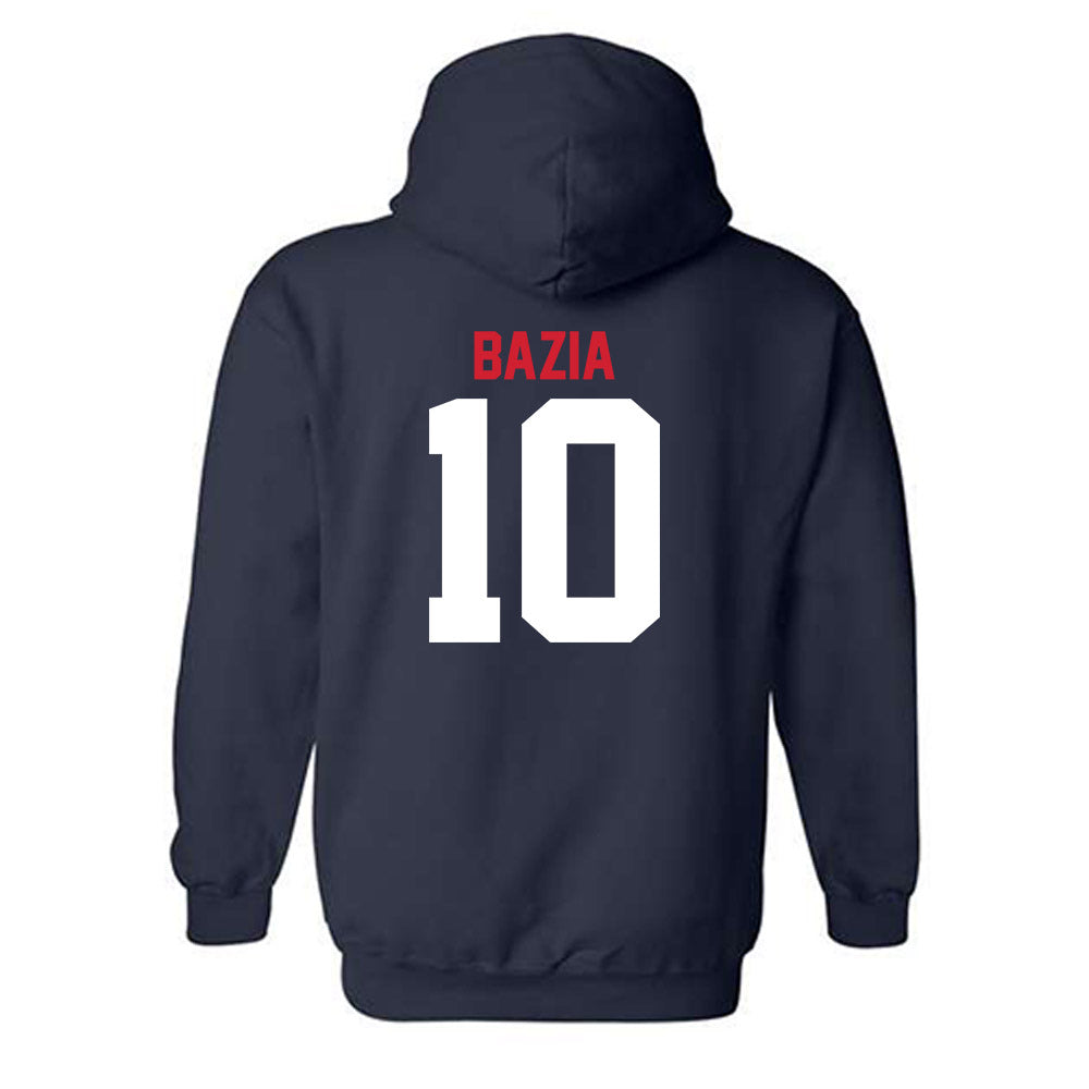 Gonzaga - NCAA Men's Soccer : Alexander Bazia - Classic Shersey Hooded Sweatshirt-1