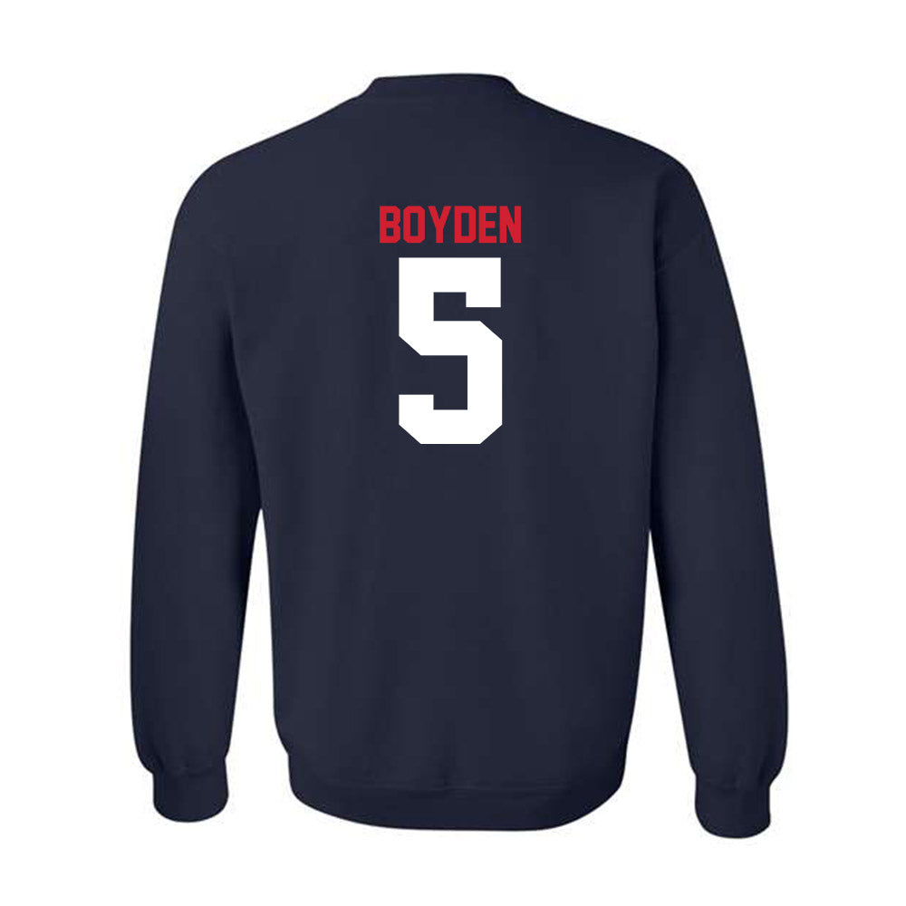 Gonzaga - NCAA Women's Soccer : Annie Boyden - Classic Shersey Crewneck Sweatshirt-1