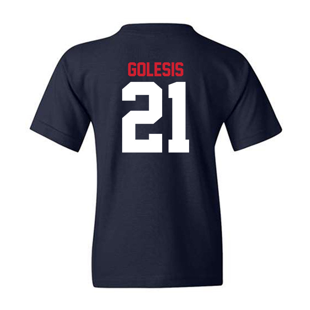 Gonzaga - NCAA Men's Soccer : Nico Golesis - Classic Shersey Youth T-Shirt-1