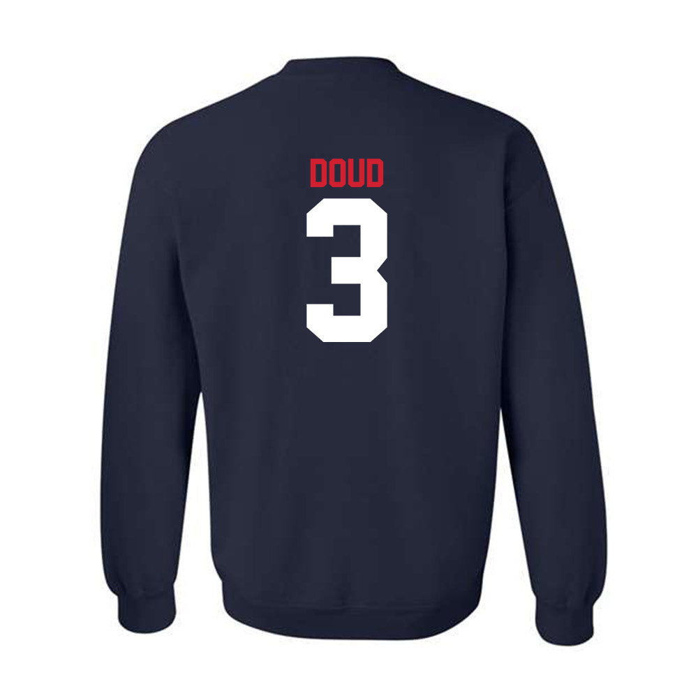Gonzaga - NCAA Men's Soccer : Ethan Doud - Classic Shersey Crewneck Sweatshirt-1