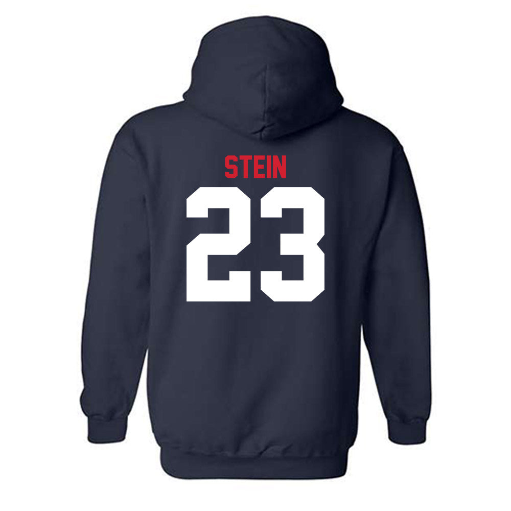 Gonzaga - NCAA Men's Soccer : Dashiell Stein - Classic Shersey Hooded Sweatshirt-1