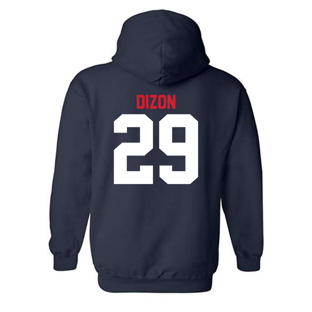 Gonzaga - NCAA Women's Soccer : Audrey Dizon - Classic Shersey Hooded Sweatshirt-1