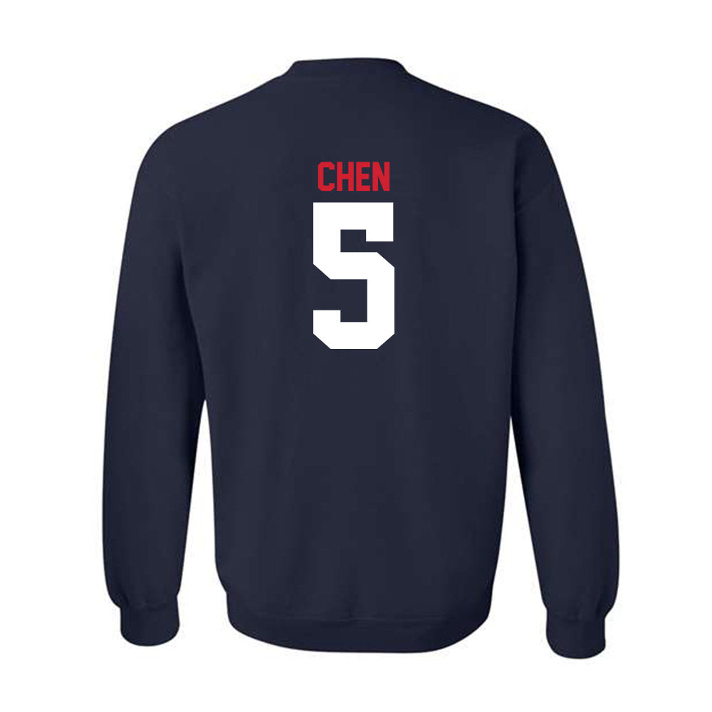 Gonzaga - NCAA Women's Soccer : Summer Chen - Classic Shersey Crewneck Sweatshirt-1