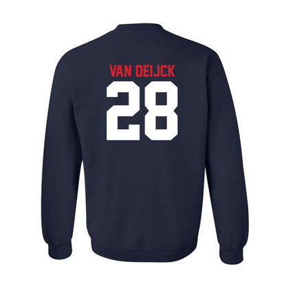 Gonzaga - NCAA Men's Soccer : Jelle van Deijck - Classic Shersey Crewneck Sweatshirt