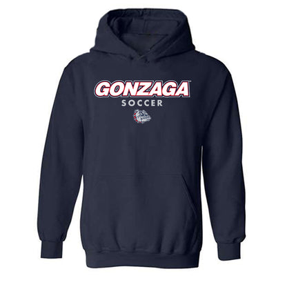 Gonzaga - NCAA Women's Soccer : Addison Dye-Blondell - Classic Shersey Hooded Sweatshirt-0