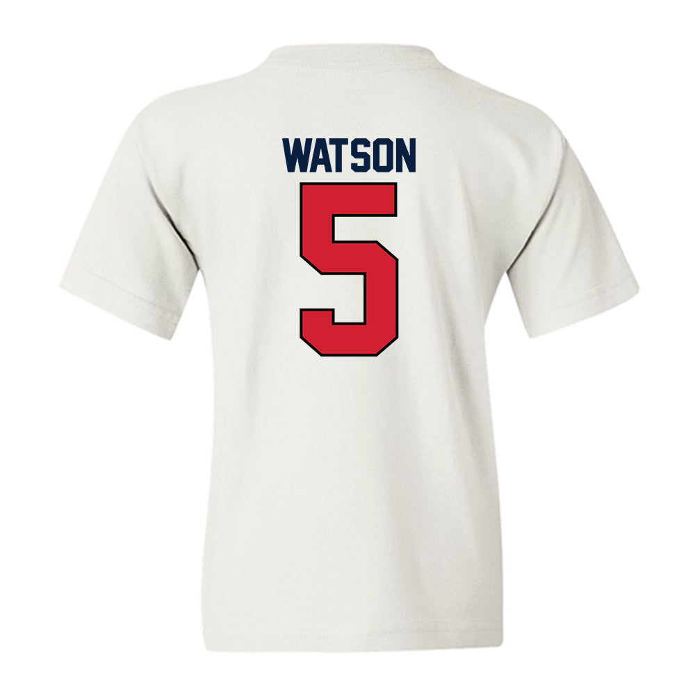 Gonzaga - NCAA Men's Soccer : Terry Watson - Replica Shersey Youth T-Shirt-1