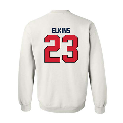 Gonzaga - NCAA Men's Soccer : Benjamin Elkins - Replica Shersey Crewneck Sweatshirt