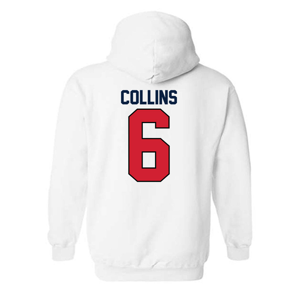 Gonzaga - NCAA Women's Soccer : Willow Collins - Replica Shersey Hooded Sweatshirt