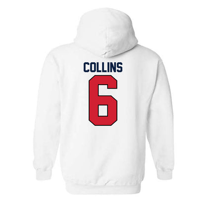 Gonzaga - NCAA Women's Soccer : Willow Collins - Replica Shersey Hooded Sweatshirt