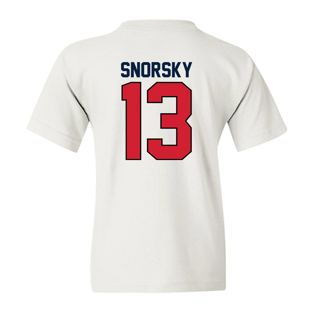 Gonzaga - NCAA Women's Soccer : Samantha Snorsky - Replica Shersey Youth T-Shirt-1