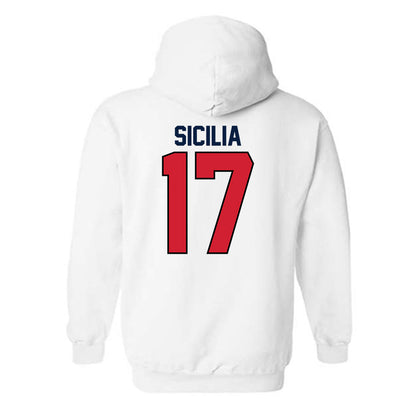 Gonzaga - NCAA Women's Soccer : Abbie Sicilia - Replica Shersey Hooded Sweatshirt