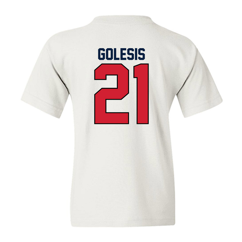 Gonzaga - NCAA Men's Soccer : Nico Golesis - Replica Shersey Youth T-Shirt-1