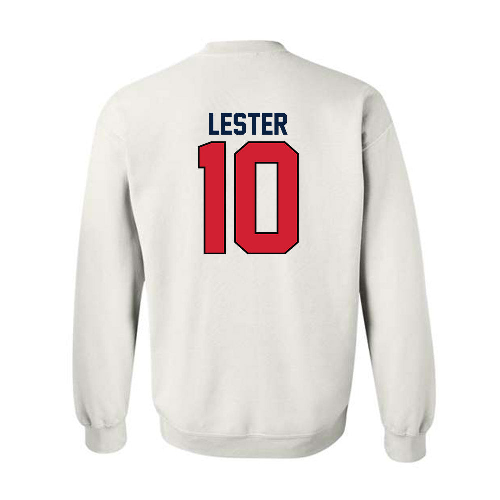 Gonzaga - NCAA Women's Soccer : Olivia Lester - Replica Shersey Crewneck Sweatshirt