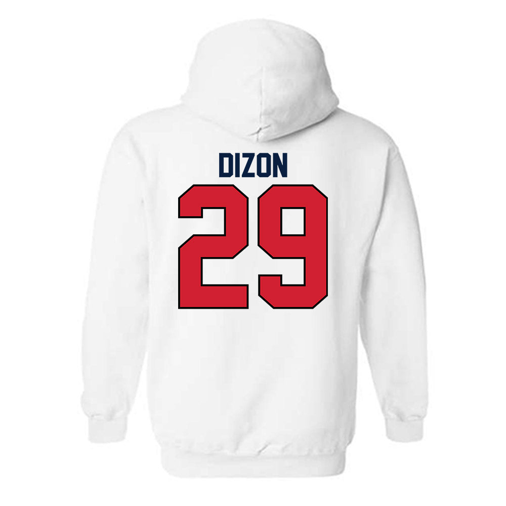 Gonzaga - NCAA Women's Soccer : Audrey Dizon - Replica Shersey Hooded Sweatshirt-1