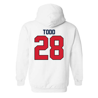 Gonzaga - NCAA Women's Soccer : Emily Todd - Replica Shersey Hooded Sweatshirt