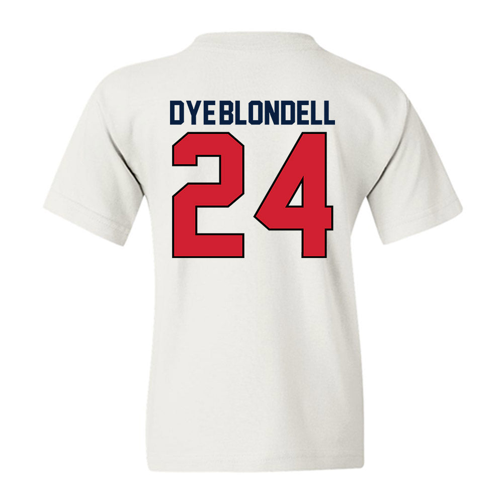 Gonzaga - NCAA Women's Soccer : Addison Dye-Blondell - Replica Shersey Youth T-Shirt-1