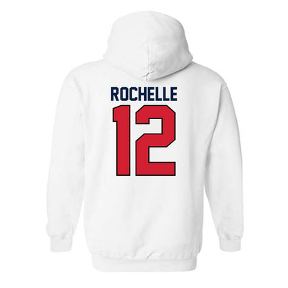 Gonzaga - NCAA Men's Soccer : Talan Rochelle - Replica Shersey Hooded Sweatshirt