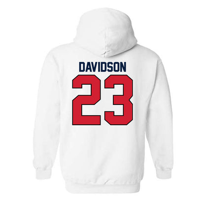 Gonzaga - NCAA Women's Soccer : piper davidson - Replica Shersey Hooded Sweatshirt-1