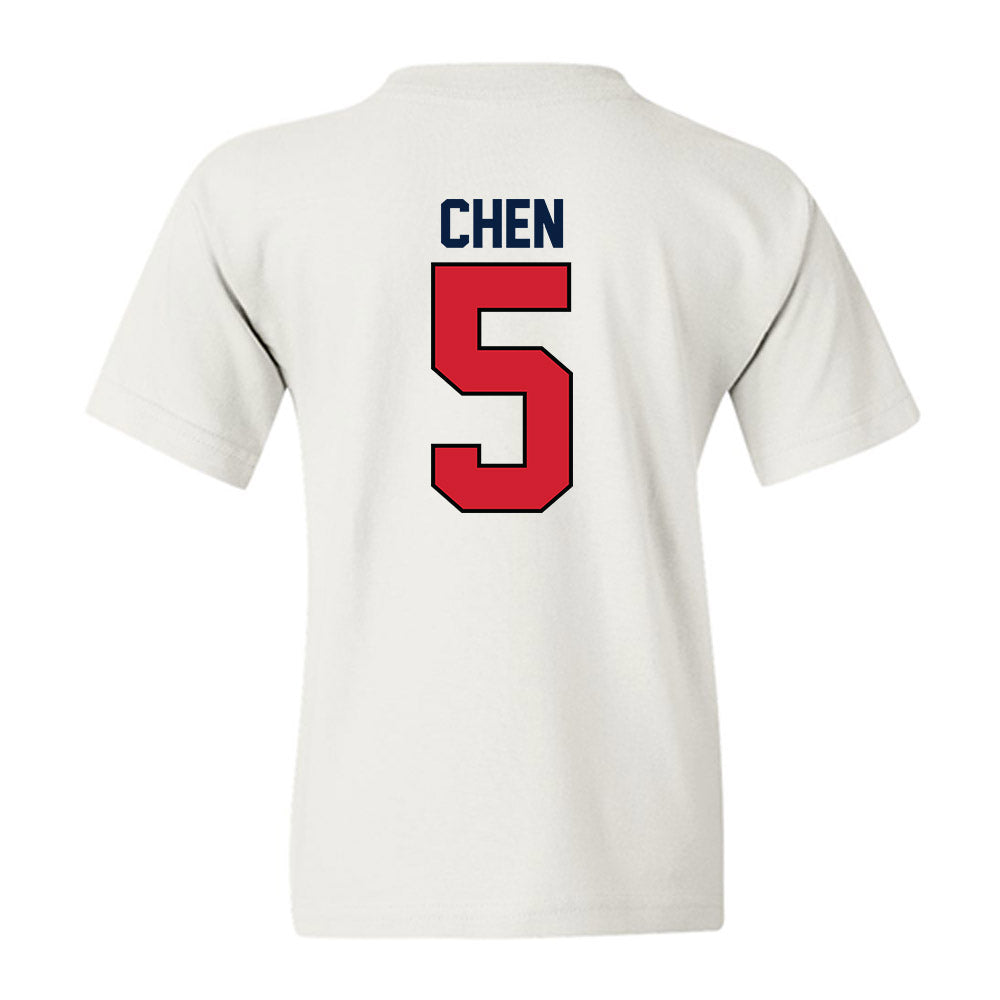 Gonzaga - NCAA Women's Soccer : Summer Chen - Replica Shersey Youth T-Shirt-1