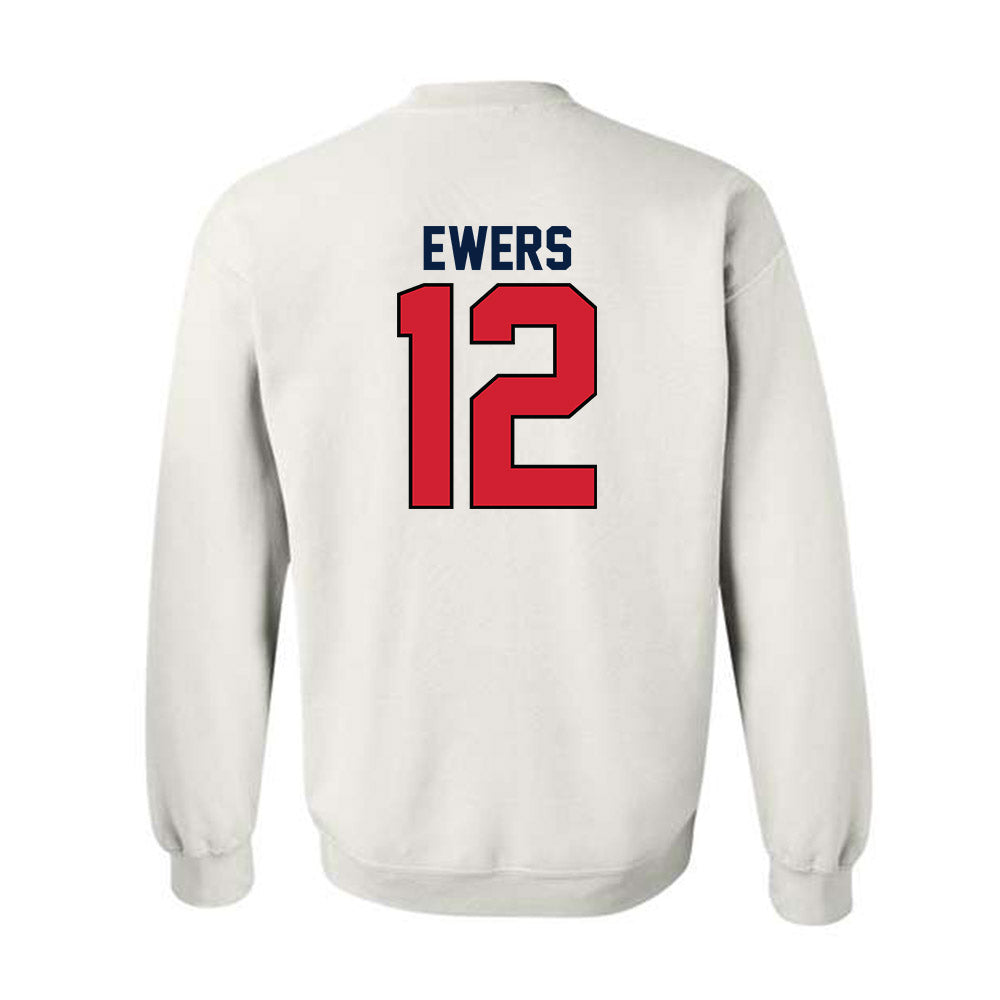 Gonzaga - NCAA Women's Soccer : Erin Ewers - Replica Shersey Crewneck Sweatshirt-1