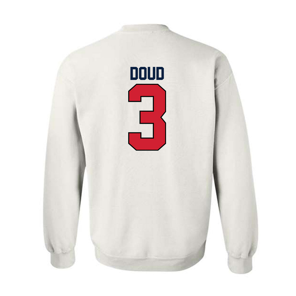 Gonzaga - NCAA Men's Soccer : Ethan Doud - Replica Shersey Crewneck Sweatshirt-1