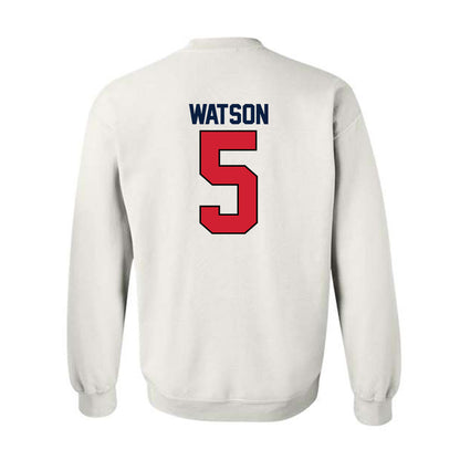 Gonzaga - NCAA Men's Soccer : Terry Watson - Replica Shersey Crewneck Sweatshirt-1