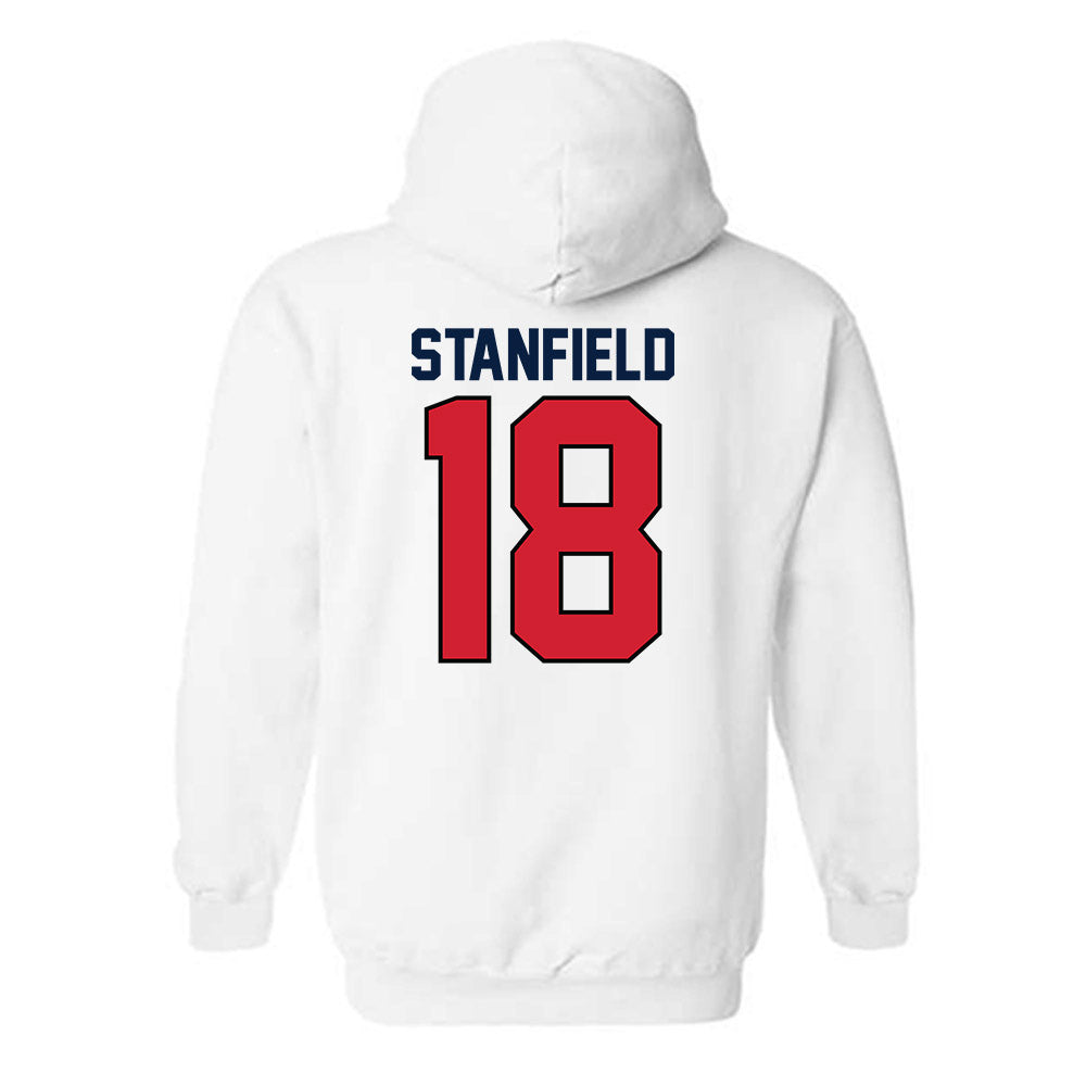 Gonzaga - NCAA Women's Soccer : Mikayla Stanfield - Replica Shersey Hooded Sweatshirt