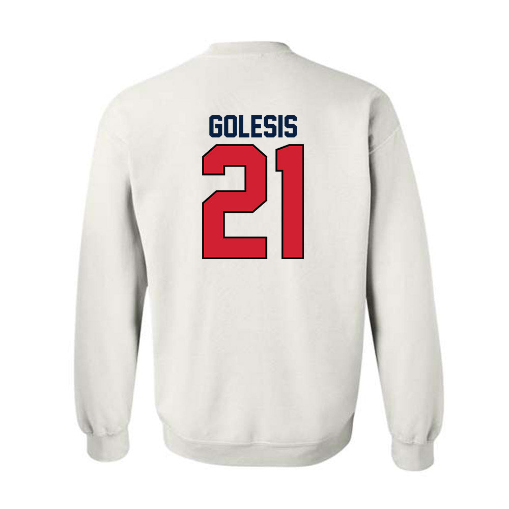 Gonzaga - NCAA Men's Soccer : Nico Golesis - Replica Shersey Crewneck Sweatshirt-1