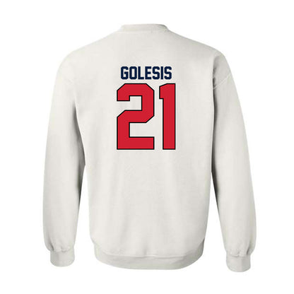 Gonzaga - NCAA Men's Soccer : Nico Golesis - Replica Shersey Crewneck Sweatshirt-1